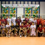 ブラジルキリンとの集合写真