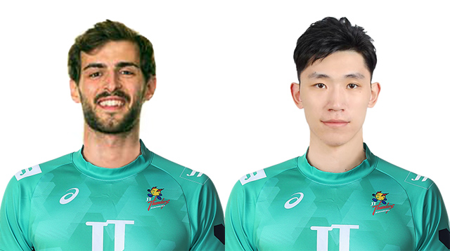 JT広島 アメリカ代表ラッセルと中国代表の江川が加入 V1男子