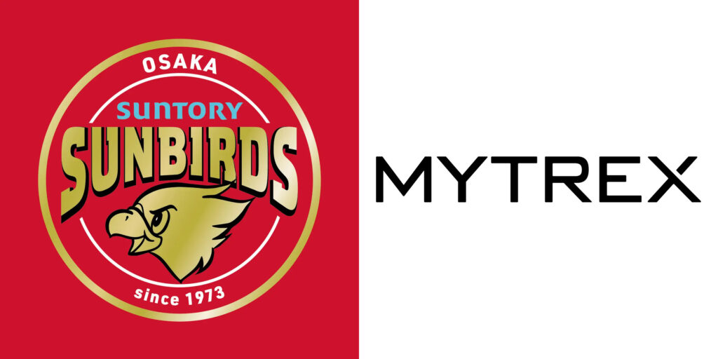 サントリーサンバーズ大阪 健康機器MYTREX（マイトレックス）展開の創
