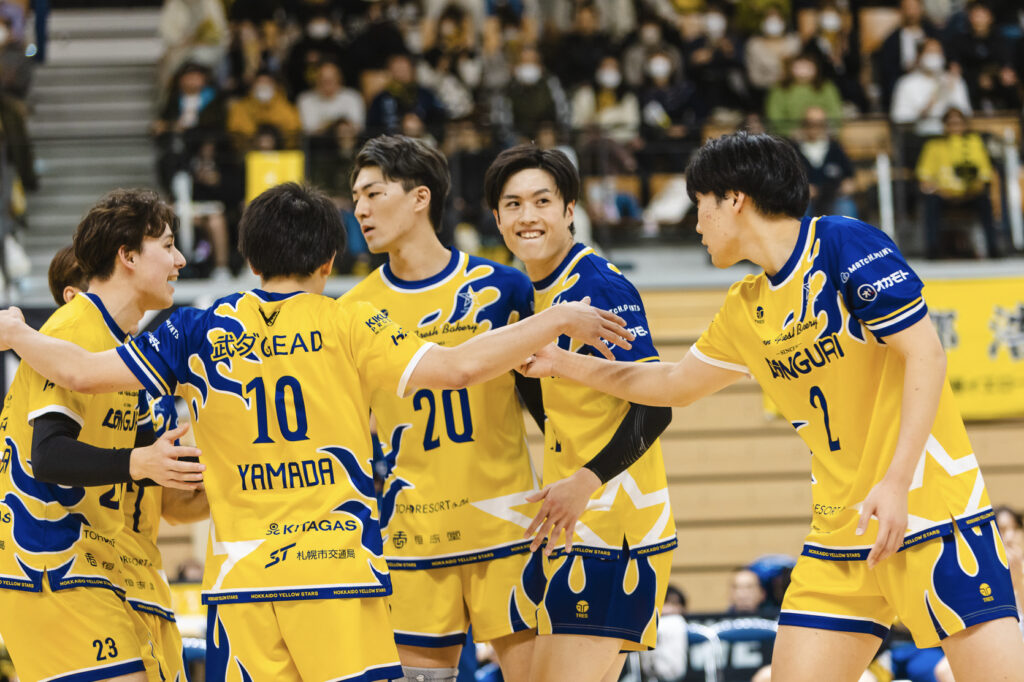 V.LEAGUE MEN 東地区 北海道イエロースターズ、リーグ優勝間近