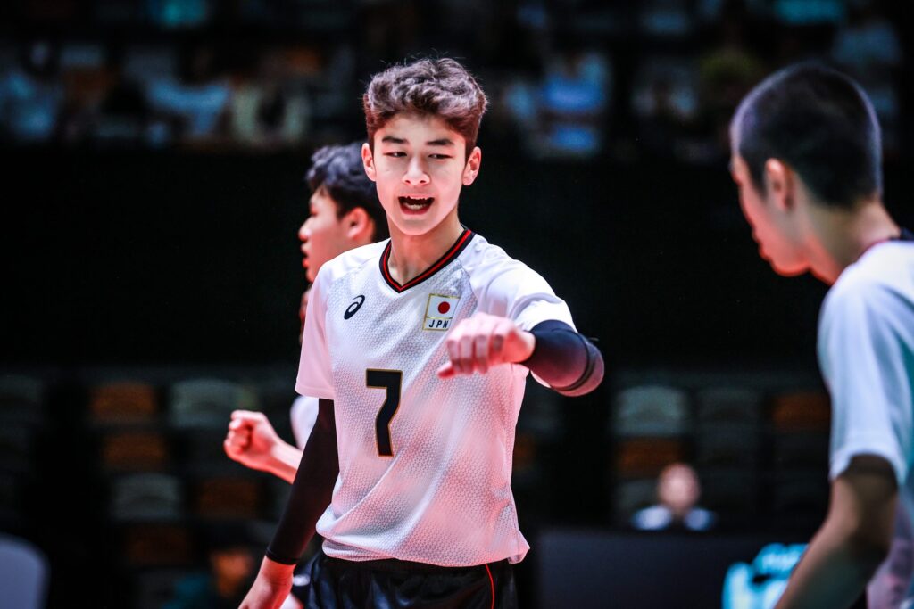 U18男子日本代表、予選ラウンドをすべて3-0で勝利し、準々決勝へ。16日